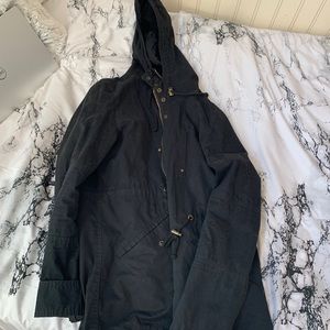 Black utility jacket